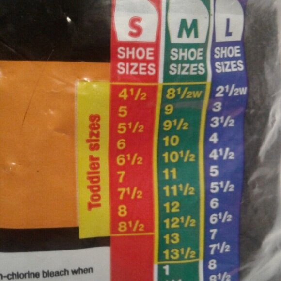 Hanes Size Small 4.5-8.5 No Show Socks Toddler Boys Cushion 10 Pairs Black NEW - Picture 6 of 6